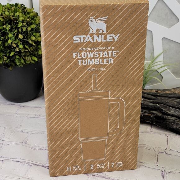 NIB Stanley 40 oz Quencher H2.0 FlowState Tumbler Neon Collection: Neon … - Picture 7 of 15